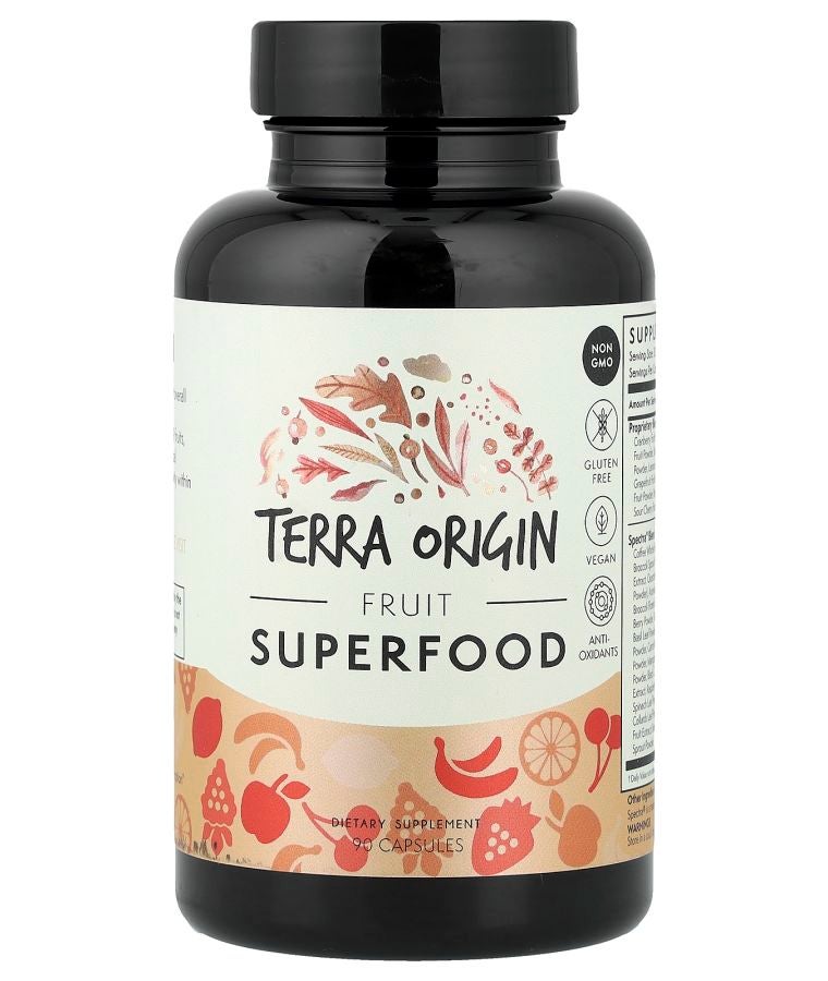 Terra Origin Fruit Superfood 90 Capsules