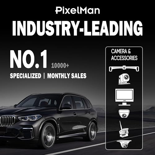 Pixelman Backup Camera Mount,Universal Stainless Steel Rust-Proof Rear View Backup Camera License Plate Mount,Car License Plate Back up Camera Bracket,Dash Cam Mirror Camera Reverse Rear Camera Holder - Image 4