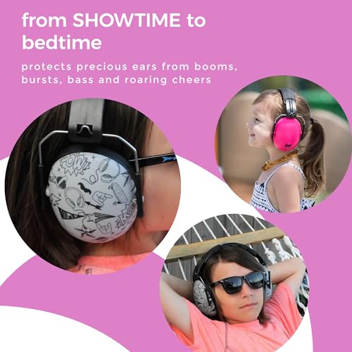 BANZ Kidz Earmuffs 2 Years & Up, Noise Cancelling Headphones & Toddler Ear Muffs - Image 5