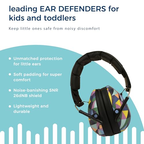 BANZ Kidz Earmuffs 2 Years & Up, Noise Cancelling Headphones & Toddler Ear Muffs - Image 3