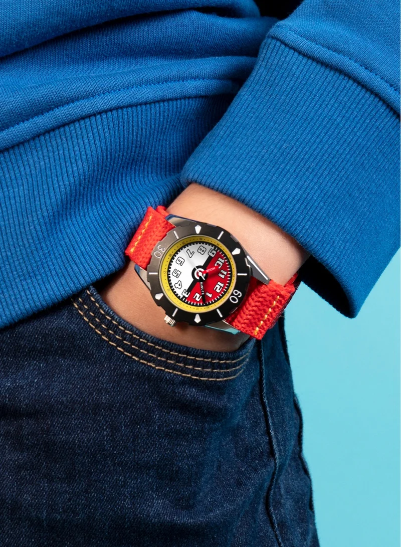 Pokemon Pokémon Canvas Rip Strap Time Teacher Watch - POK3129