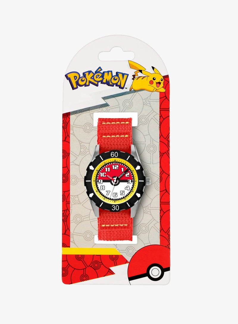 Pokemon Pokémon Canvas Rip Strap Time Teacher Watch - POK3129 - Image 3
