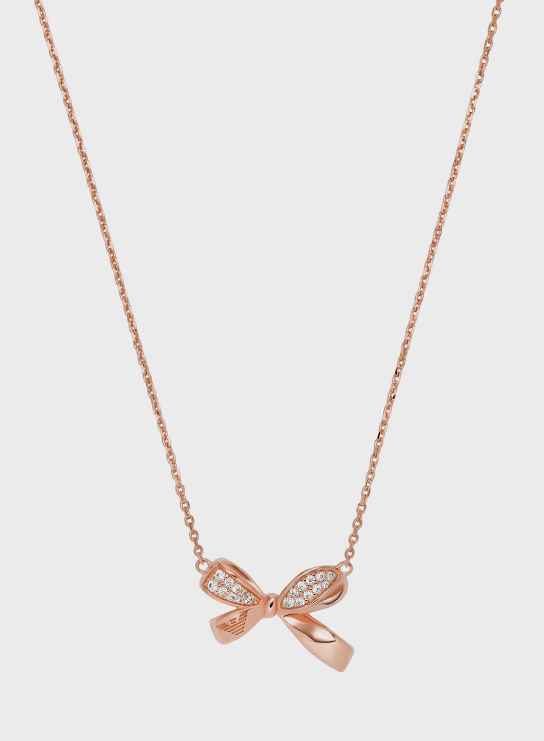 Buy Emporio Armani Rosegold Sentimental Necklace for Women in Bahrain