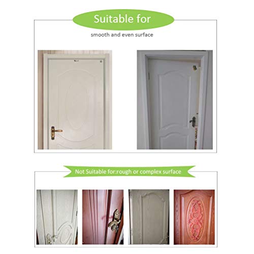 COLORSPRING 3D Classic Old Wood Door Decal Stickers Peel and Stick, Door Mural Cover Removable Self-Adhesive Wallpaper for Home Décor (MT-033) - Image 4