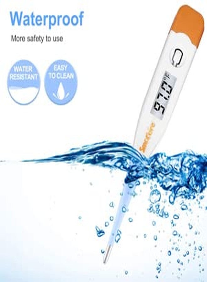 SMARTCARE Digital Thermometer - Precise Body Fever Monitoring for Kids, Adults & Babies (2-Pack) - Oral or Underarm Use with Beep Function - Reliable Health Companion - Image 4