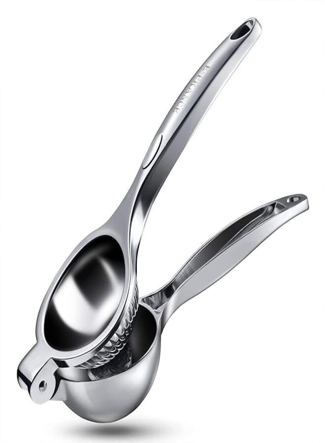 TOP CHOICE Lemon & Citrus Squeezer (Silver)