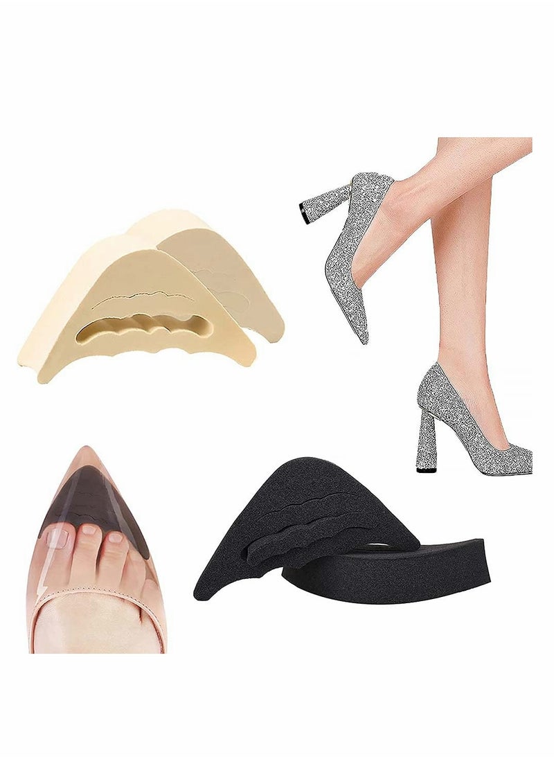 KASTWAVE Reusable Toe Filler Inserts,Adjustable Toe Plug Shoe Too Big Inserts For Women Men Pumps Flats Sneakers  - Image 1