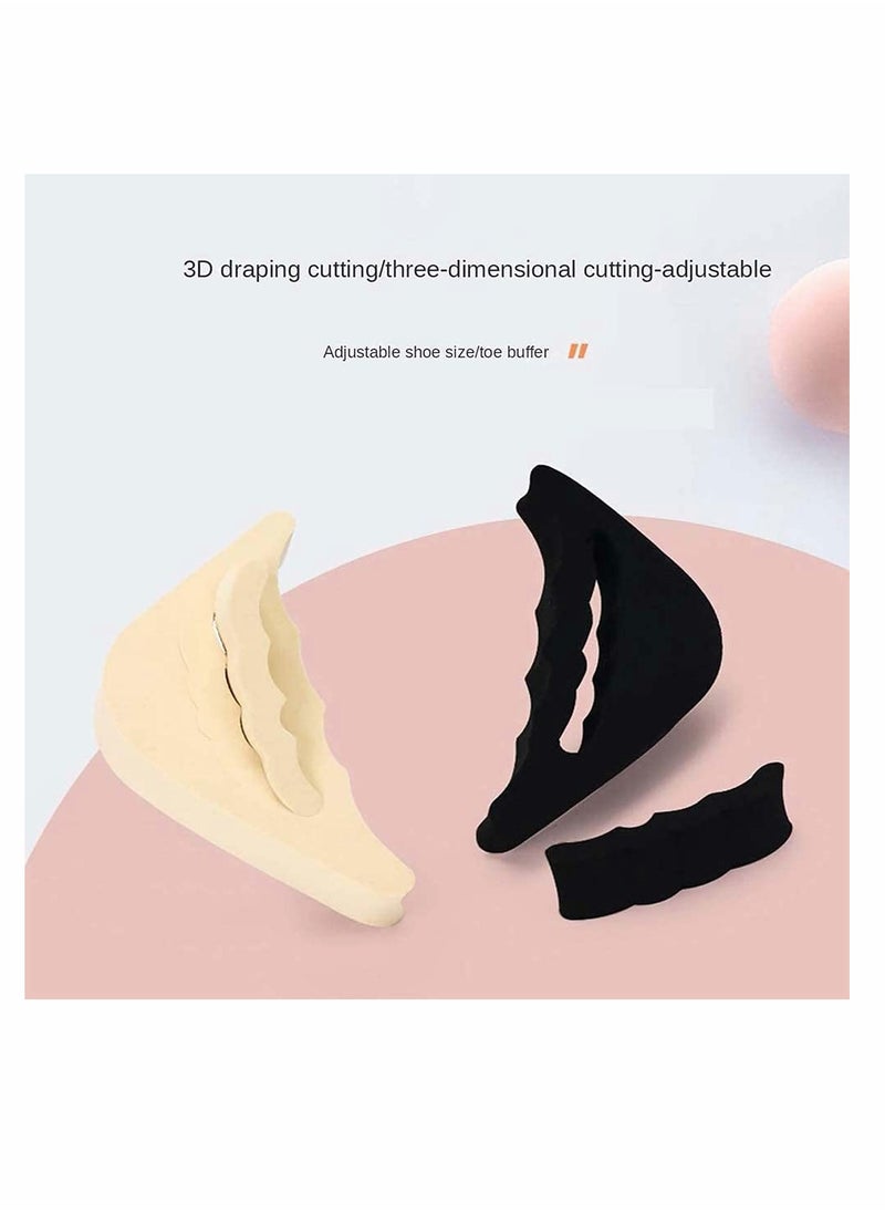 KASTWAVE Reusable Toe Filler Inserts,Adjustable Toe Plug Shoe Too Big Inserts For Women Men Pumps Flats Sneakers  - Image 3