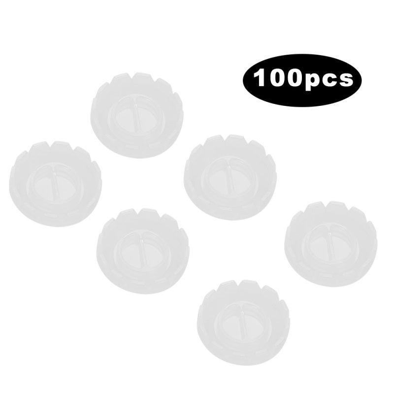 100Pcs Disposable Eyelash Ring Holder Eyelash Extension Glue Adhesive Stand - Image 3