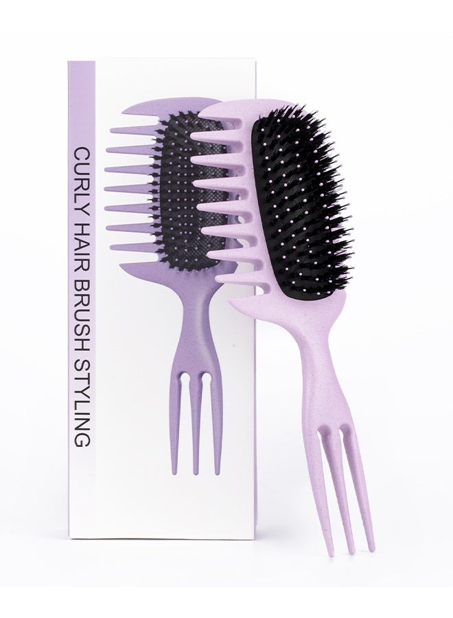Massage Comb Hairdressing Brush Airs Cushion Hair Curling Detangling for Woman Girls Detangling Massage for Women and Men - Image 1
