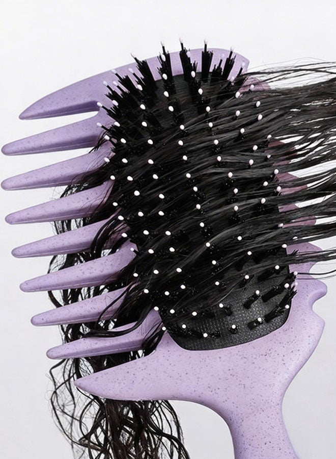 Massage Comb Hairdressing Brush Airs Cushion Hair Curling Detangling for Woman Girls Detangling Massage for Women and Men - Image 4