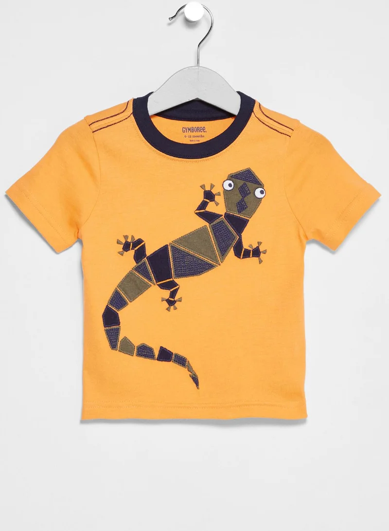 GYMBOREE Infant Gecko Print T-Shirt