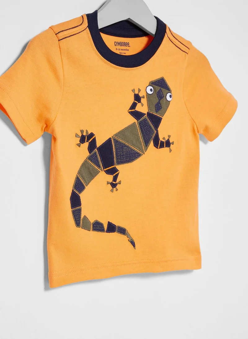 GYMBOREE Infant Gecko Print T-Shirt
