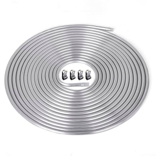 CNRAQR 14 OD Aluminum Hard Fuel Line 25 Feet Hardline Tube Thickness is 0039 - Image 1