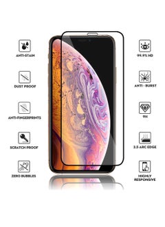 تيمبرد غلاس واقي شاشة من الزجاج المقوى المنحني 5D لهاتف iPhone XS Max  - Image 4
