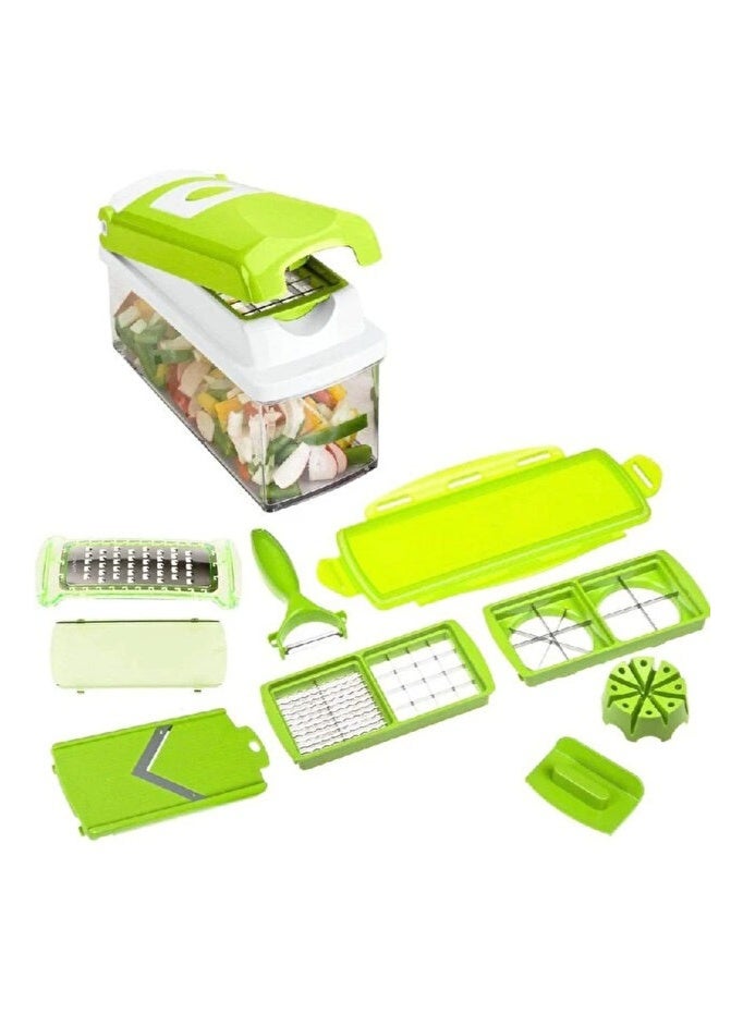 Macon 15-in-1 Multi-Purpose Vegetable and Fruit Chopper Set with Stainless Steel Blades - Image 4