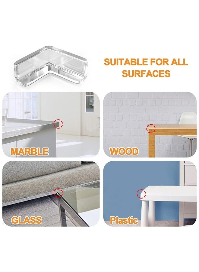 Bukela 20 Pack Corner Guards, Furniture Corner and Edge Safety Bumpers, Baby Proofing Corner Covers Protectors, Baby Proof Bumper, Cushion to Cover Sharp Furniture, Table Edges - Image 3