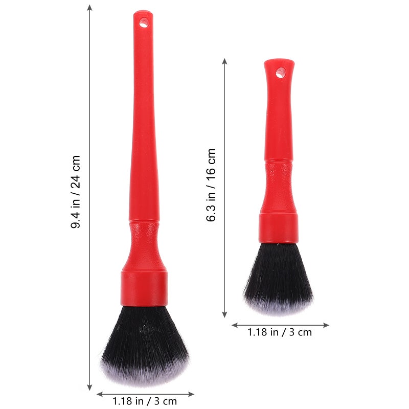 2 Pcs Ultra-soft Detailing Brush Car Detail Auto Detailing - Image 2