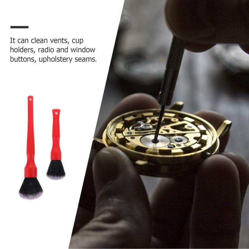 2 Pcs Ultra-soft Detailing Brush Car Detail Auto Detailing - Image 1