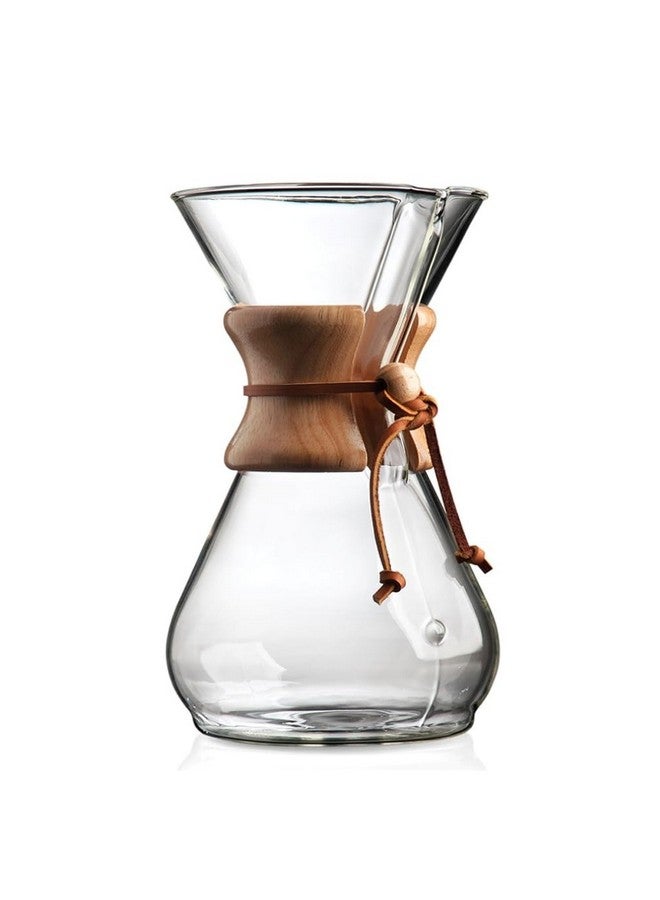 Chemex صانعة القهوة الزجاجية Chemex - سلسلة كلاسيكية - 8 أكواب - تعبئة حصرية - Image 1