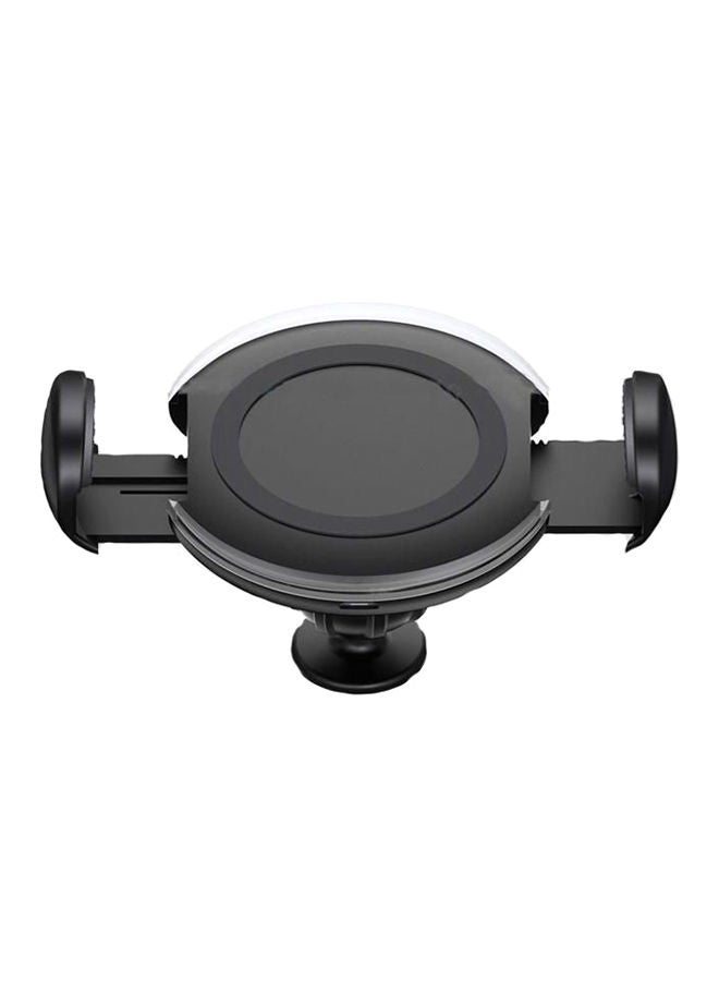 نيبمينينت حامل وشاحن لاسلكي للسيارة أسود