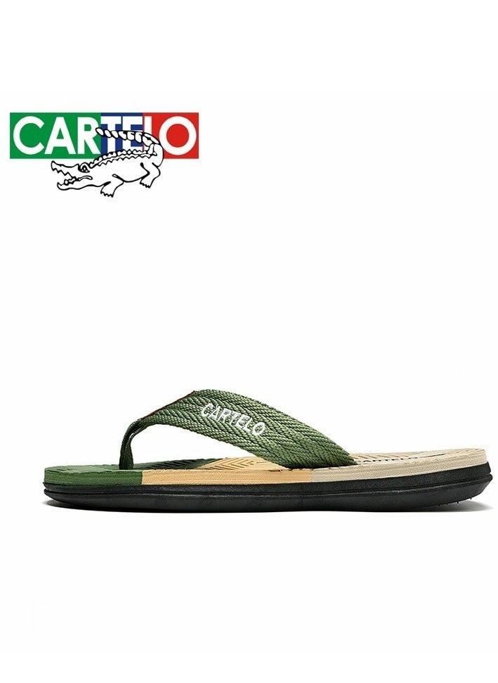 CARTELO Men's Beach Casual Flip Flops  - Image 1