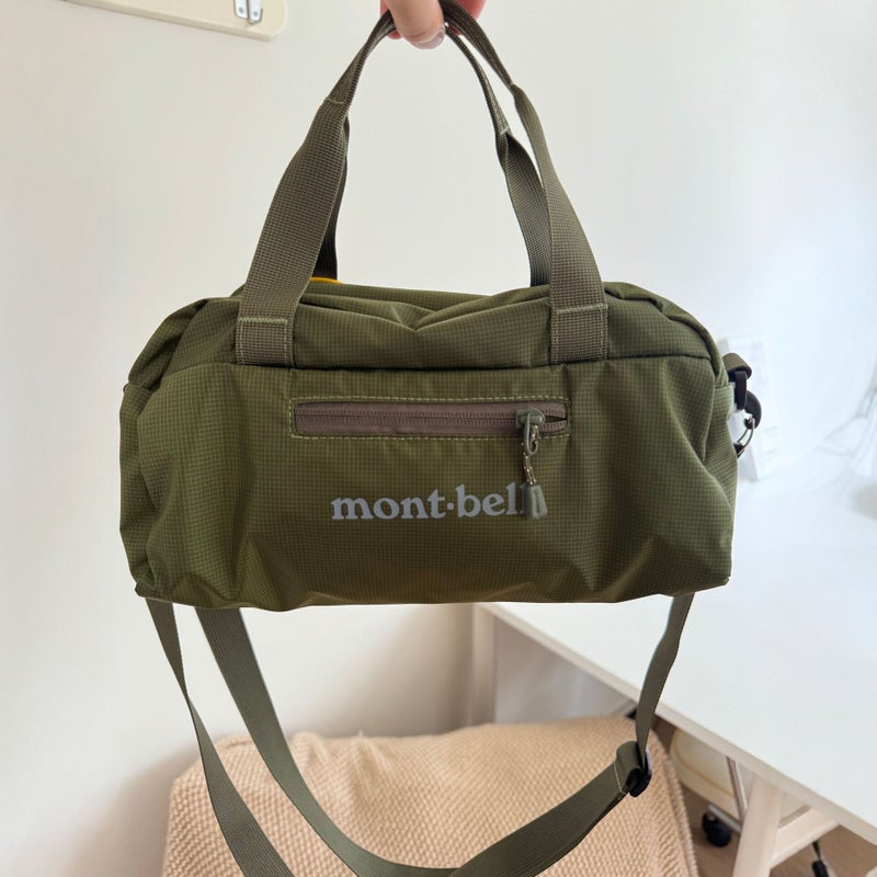 In-Stock Mont-Bell Lightweight Water-Resistant Bowling Bag for Outdoor Commuting, Single Shoulder Crossbody Bag - Image 4