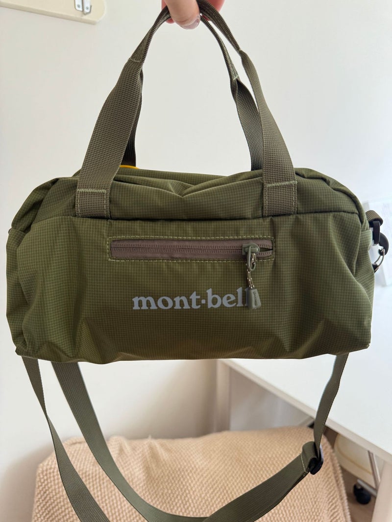 In-Stock Mont-Bell Lightweight Water-Resistant Bowling Bag for Outdoor Commuting, Single Shoulder Crossbody Bag - Image 1