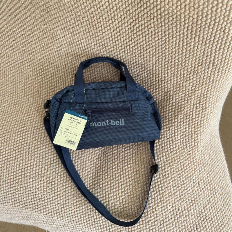 In-Stock Mont-Bell Lightweight Water-Resistant Bowling Bag for Outdoor Commuting, Single Shoulder Crossbody Bag - Image 3