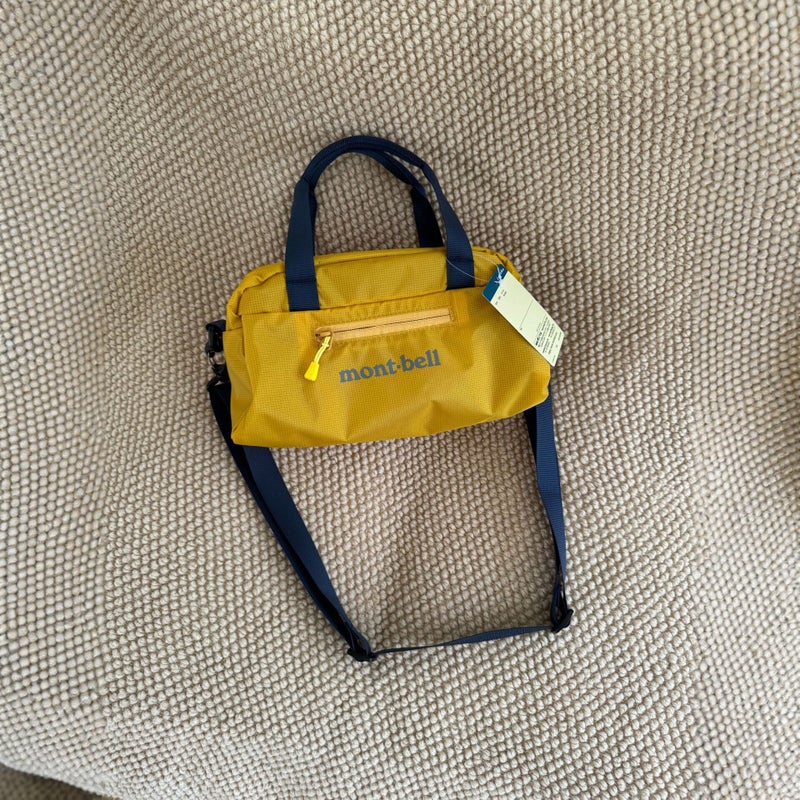 In-Stock Mont-Bell Lightweight Water-Resistant Bowling Bag for Outdoor Commuting, Single Shoulder Crossbody Bag - Image 2