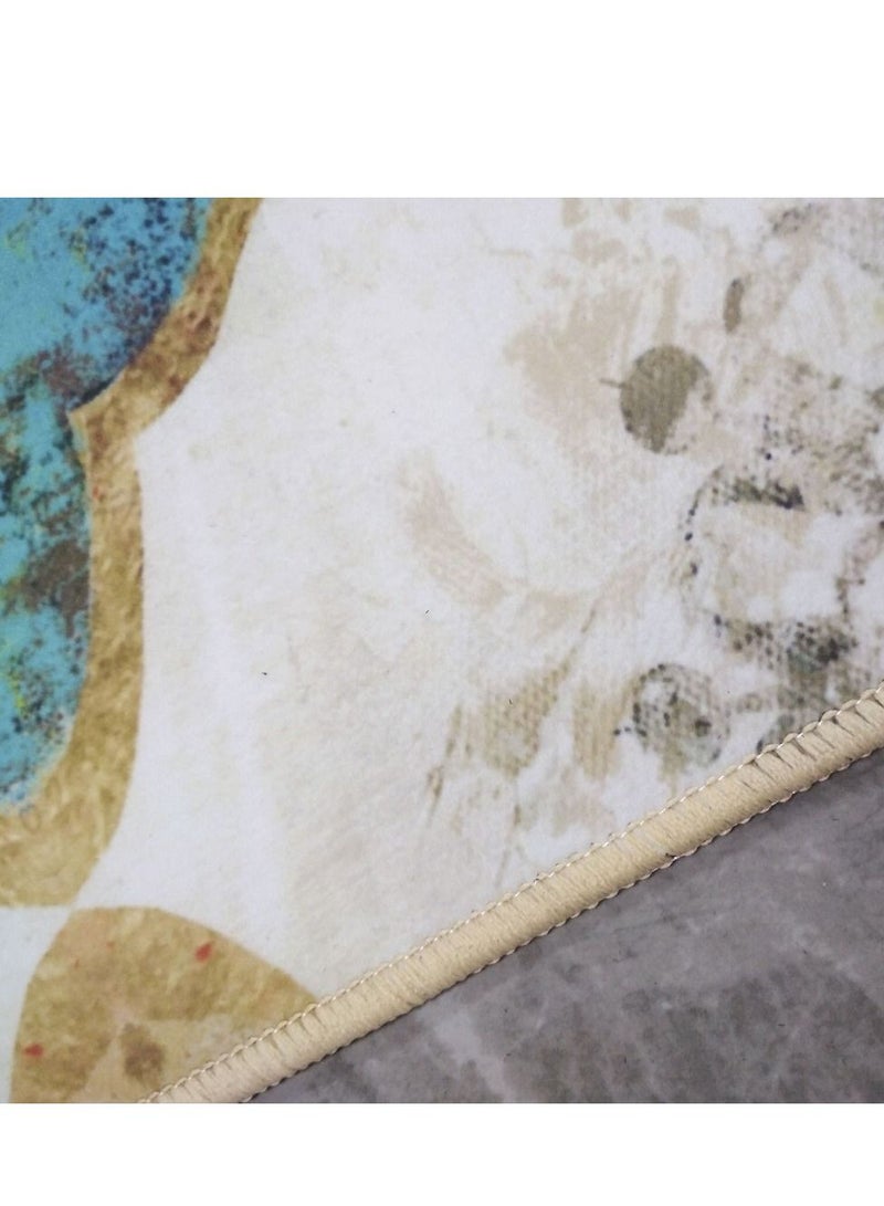 Sharpdo Area Rug Carpet Living Room Bedroom Rugs and Mats Rectangular Soft Touch Carpet  Multicolor Polyester140*200CM - Image 5