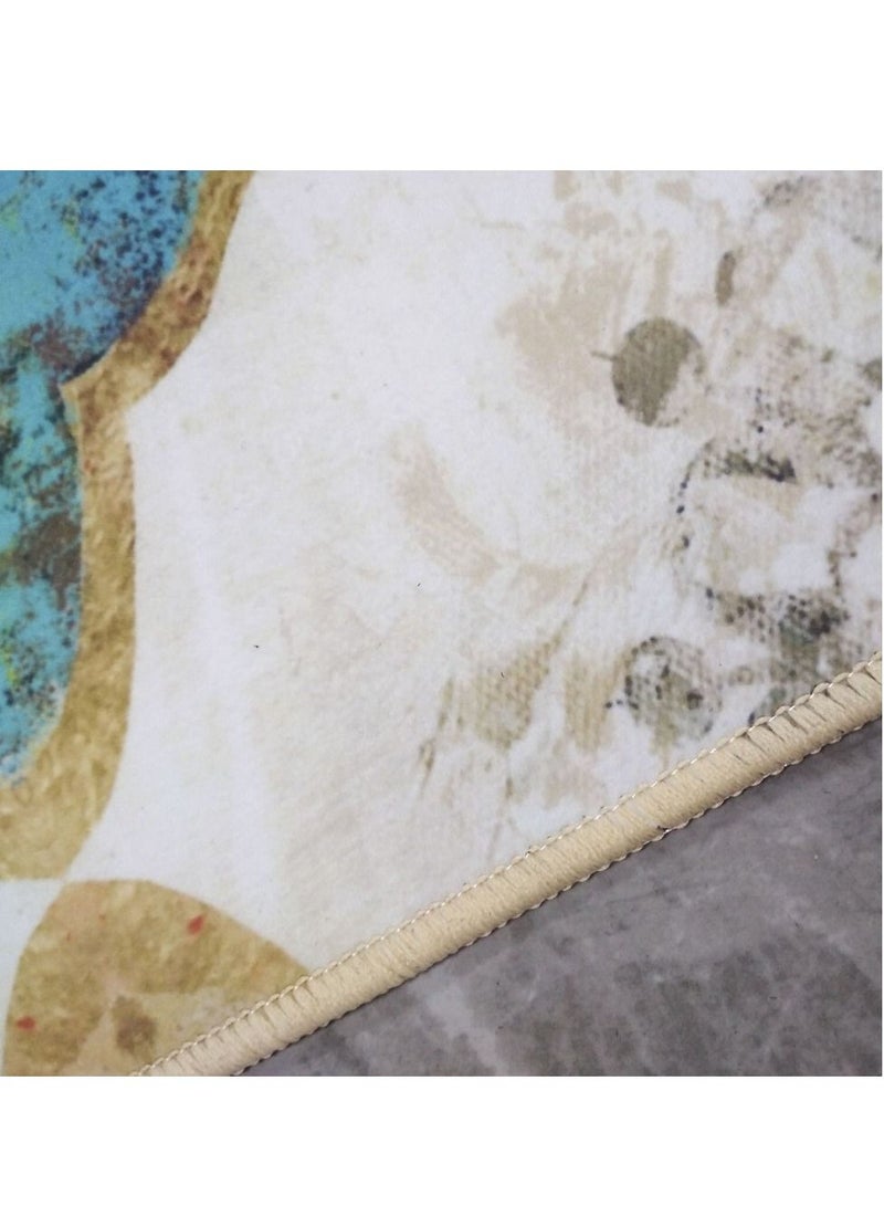 Sharpdo Area Rug Carpet Living Room Bedroom Rugs and Mats Rectangular Soft Touch Carpet  Multicolor Polyester140*200CM - Image 2