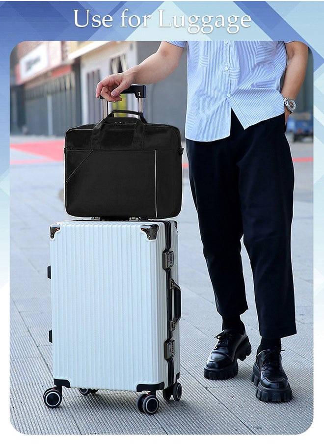 DUNISO 15.6 Inch Laptop Bag with Multi Compartment Lightweight Laptop Hand Bag Crossbody Bag Travel Business Briefcase Water-Resistant Dust-proof Shoulder Messenger Bag for Men and Women Work Office  - Image 5