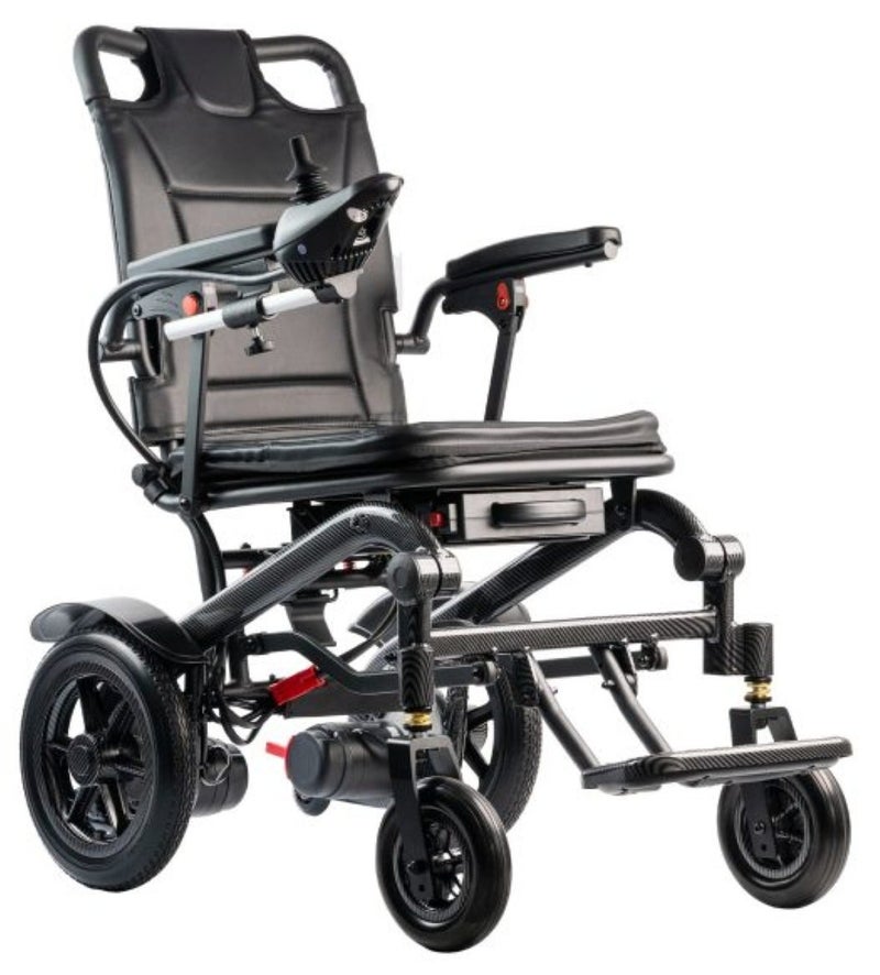 Top Medi Ultra-lightweight, foldable electric wheelchair - only 20 kg | Aviation-approved 10Ah lithium battery | Ideal for travel and daily commuting - Image 2