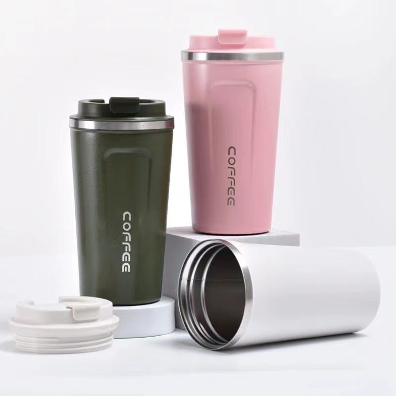 Creative Second Generation 304 Stainless Steel Coffee Cup Outdoor Portable American Fashion Office Gift Cup - Image 5