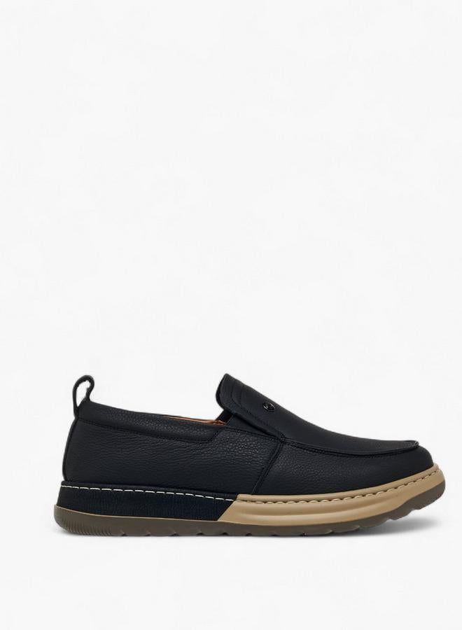 Le Confort Men Slip-On Leather Loafers - Image 1