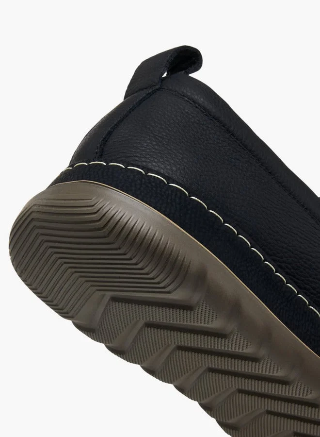 Le Confort BLACK Men Slip-On Leather Loafers for Men | Best Price UAE