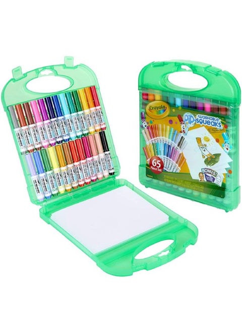 Pip-squeakes Colored Markers & Paper Set