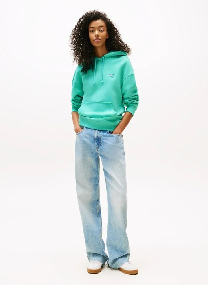 TOMMY JEANS Logo Pullover Hoodie
