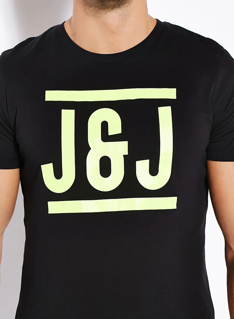 JACK & JONES Logo Initials T-Shirt