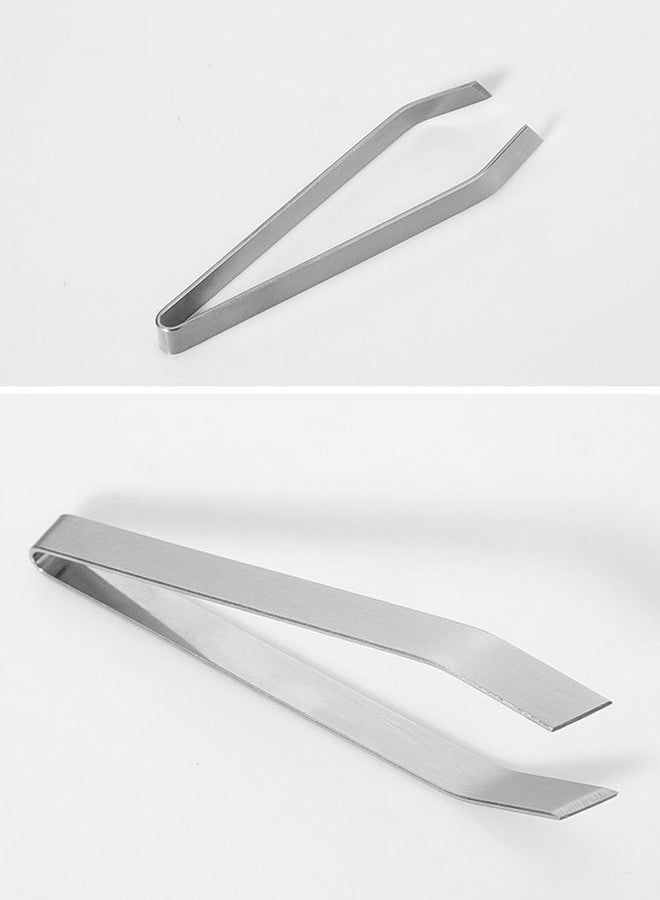 Daycount® Pack of 2 Fish Bone Tweezers, Chicken Feather Tweezer Stainless Fishbone Picker, Clean Tongs Salmon Bone Removal Durable Dishwasher Safe 4.7'' - Image 5
