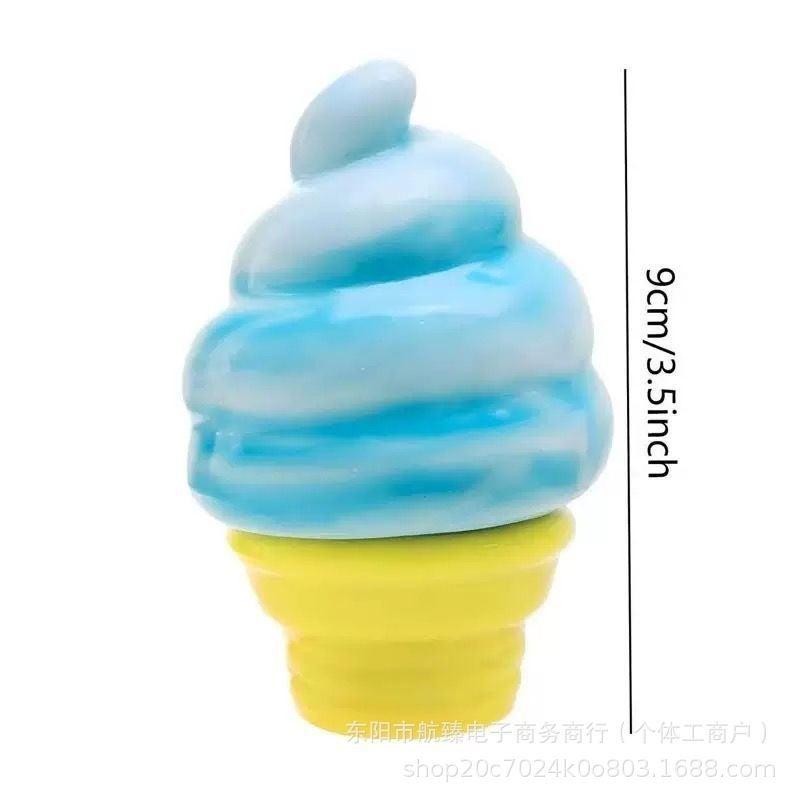 Ice Cream Cone Squishy Toy Stress Relief - Image 3