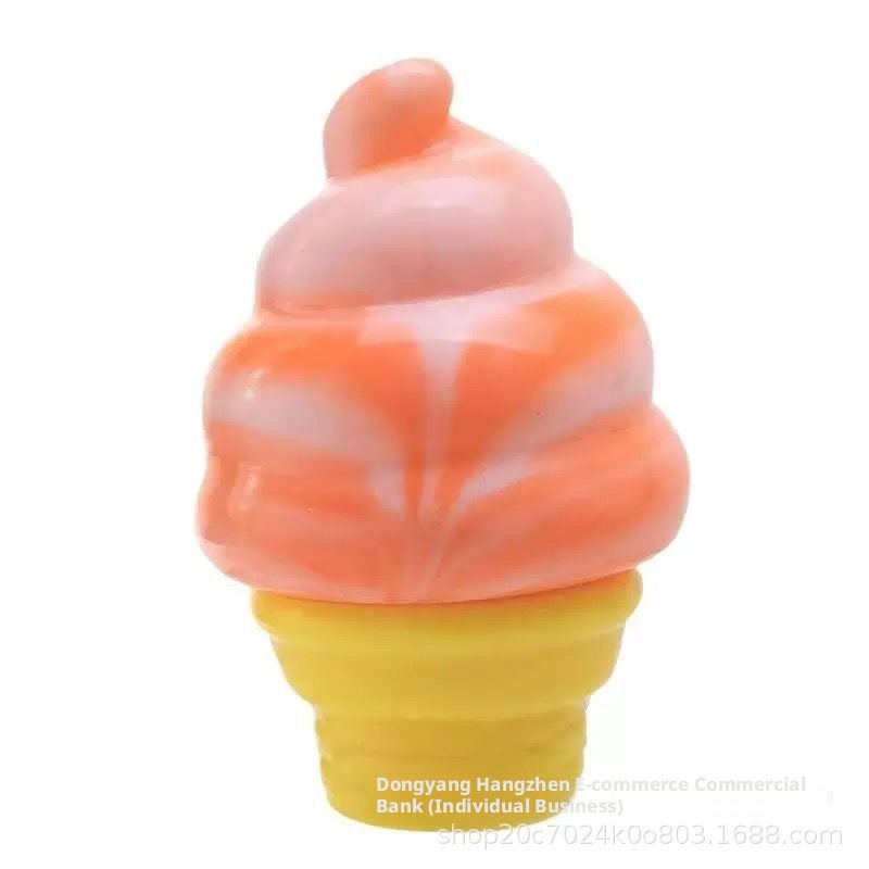 Ice Cream Cone Squishy Toy Stress Relief - Image 1