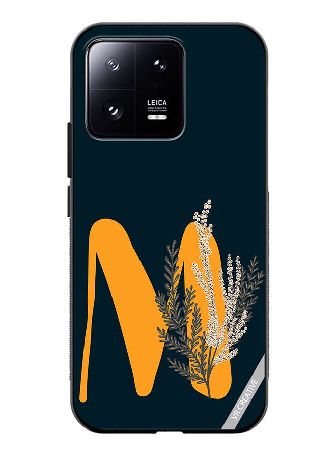 VR CREATIVE Protective Case Cover For Xiaomi 13 Alphabet M(113) Design Multicolour - Image 1