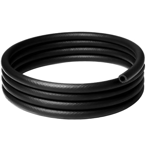 Eunice 12 Inch 13mm ID Fuel Line Hose 5 FT 300PSI Push Lock NBR Rubber Hose for Automotive - Image 1