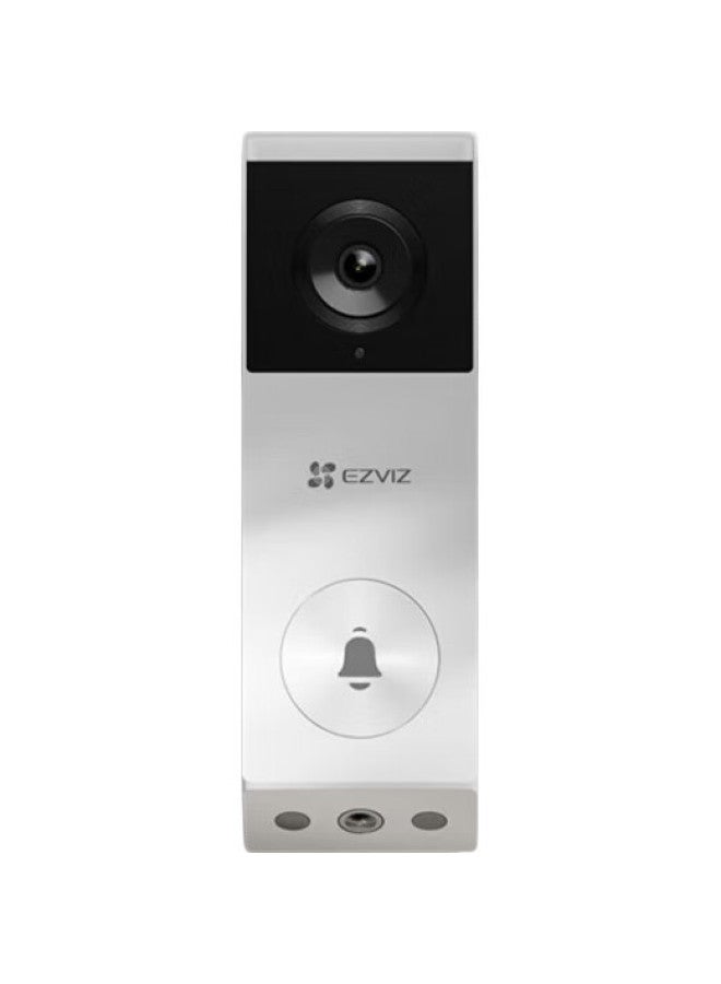 EZVIZ Ep3X Visual Doorbell With Dual Cameras, 3Mp + 2Mp, Dual-Camera Home Surveillance, Smart Doorbell Camera, Electronic Peephole, Ultra-Gray - Image 2