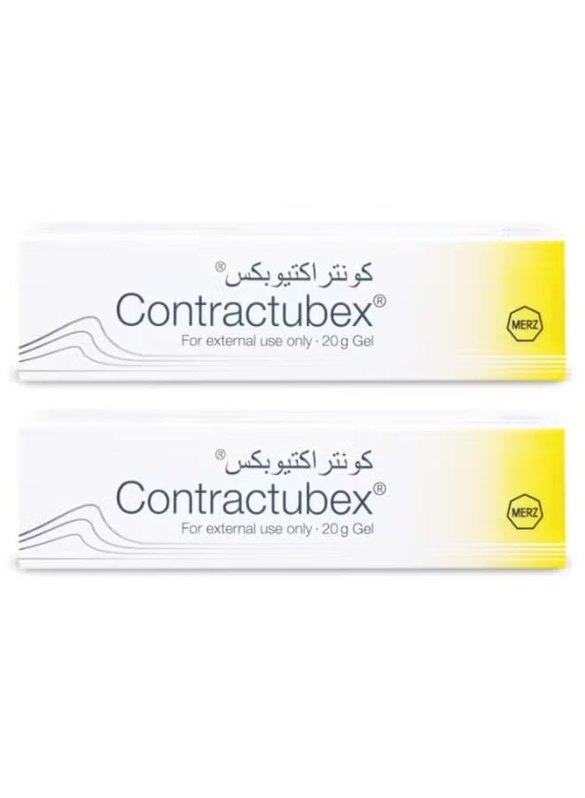 كونتراكتيوبكس جل 20 جرام مكون من قطعتين