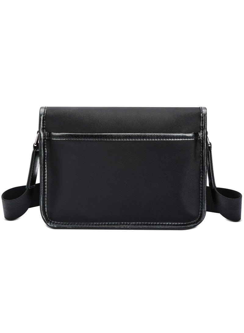 Bopai Unisex Sling Bag Compact Crossbody Chest Bag with Hidden Pocket Waterproof Side Bag for Men and Women Business Travel Commute BO-SL231 Black - Image 2