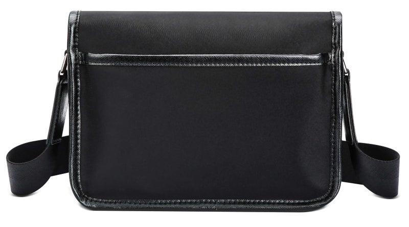 Bopai Unisex Sling Bag Compact Crossbody Chest Bag with Hidden Pocket Waterproof Side Bag for Men and Women Business Travel Commute, BO-SL231, Black - Image 2