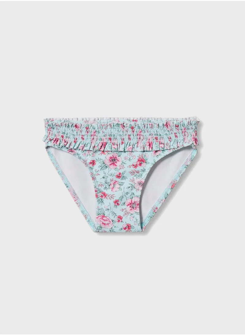 MANGO Infant Floral Print Bikini Bottoms